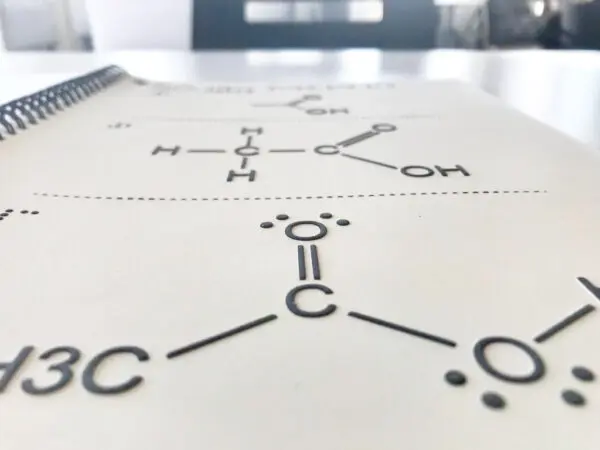 Op de Tast: voorbeeld van een voelbare structuurformule